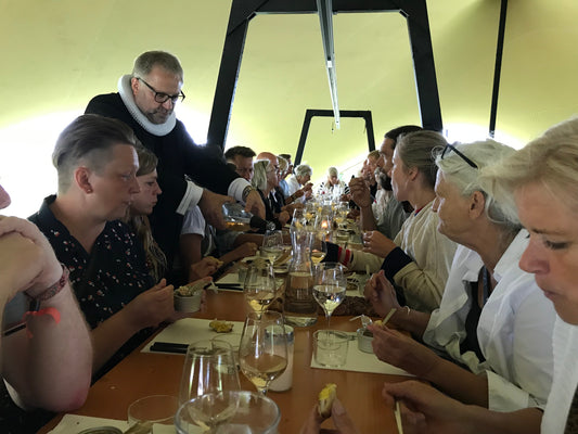 Flying food event with Wahlberg Track System at Smukfest 2019