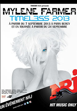 Curtain rail motor system for Mylene Farmer Timeless Tour 2013