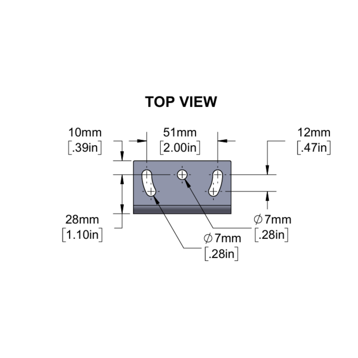 90° Mounting Clamp for DC Motor