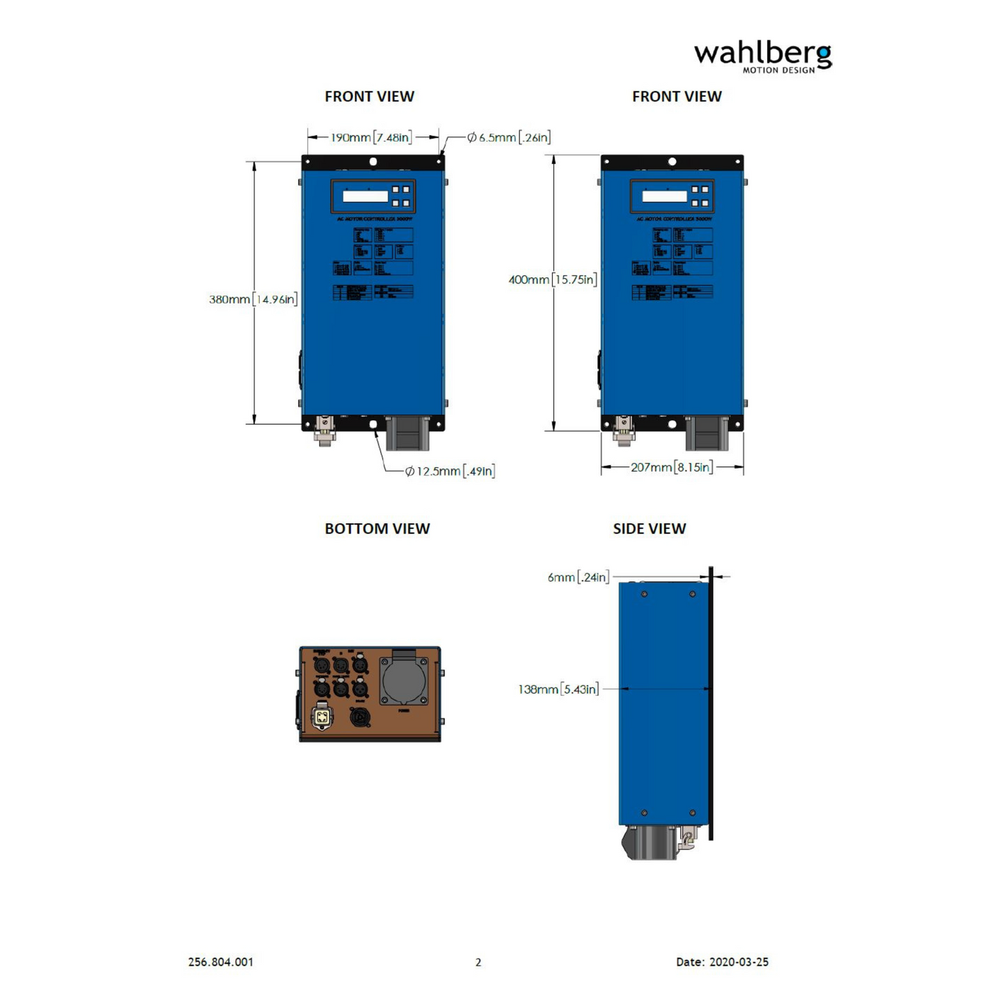 AC Motor Controller 3000 W