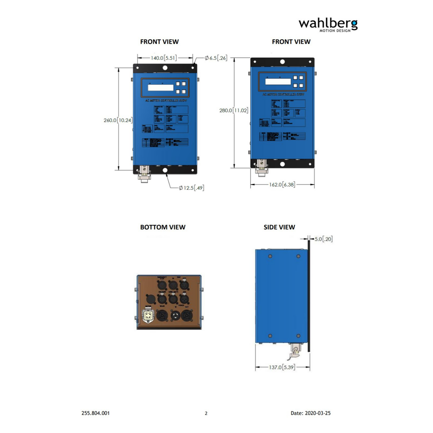 AC Motor Controller 550 W