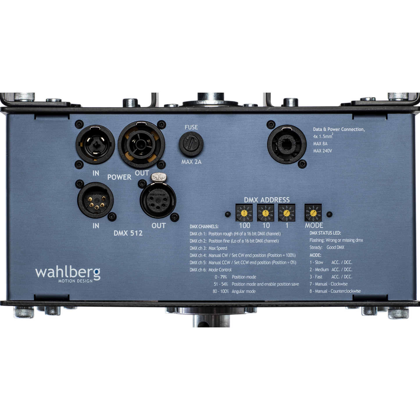 DMX Rotator with Power Outlet