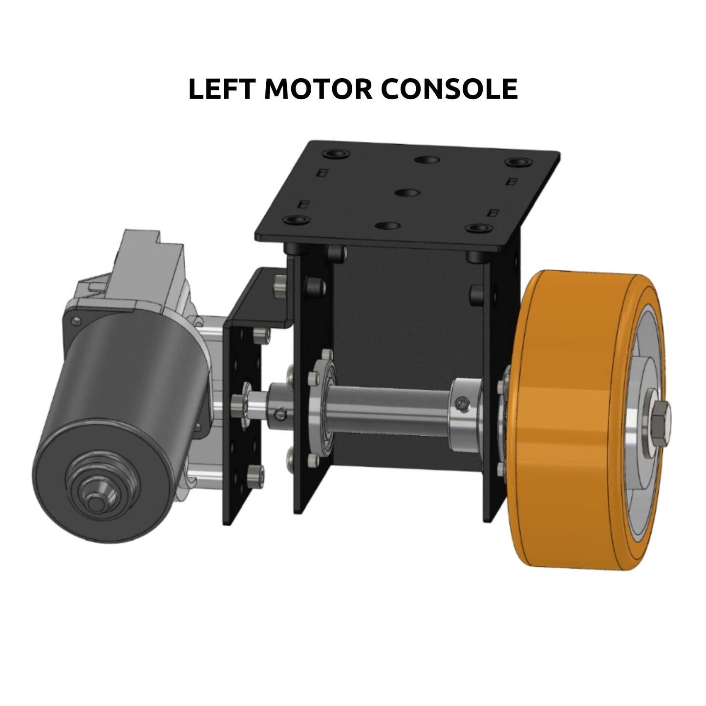 Motor Console 125mm Wheel