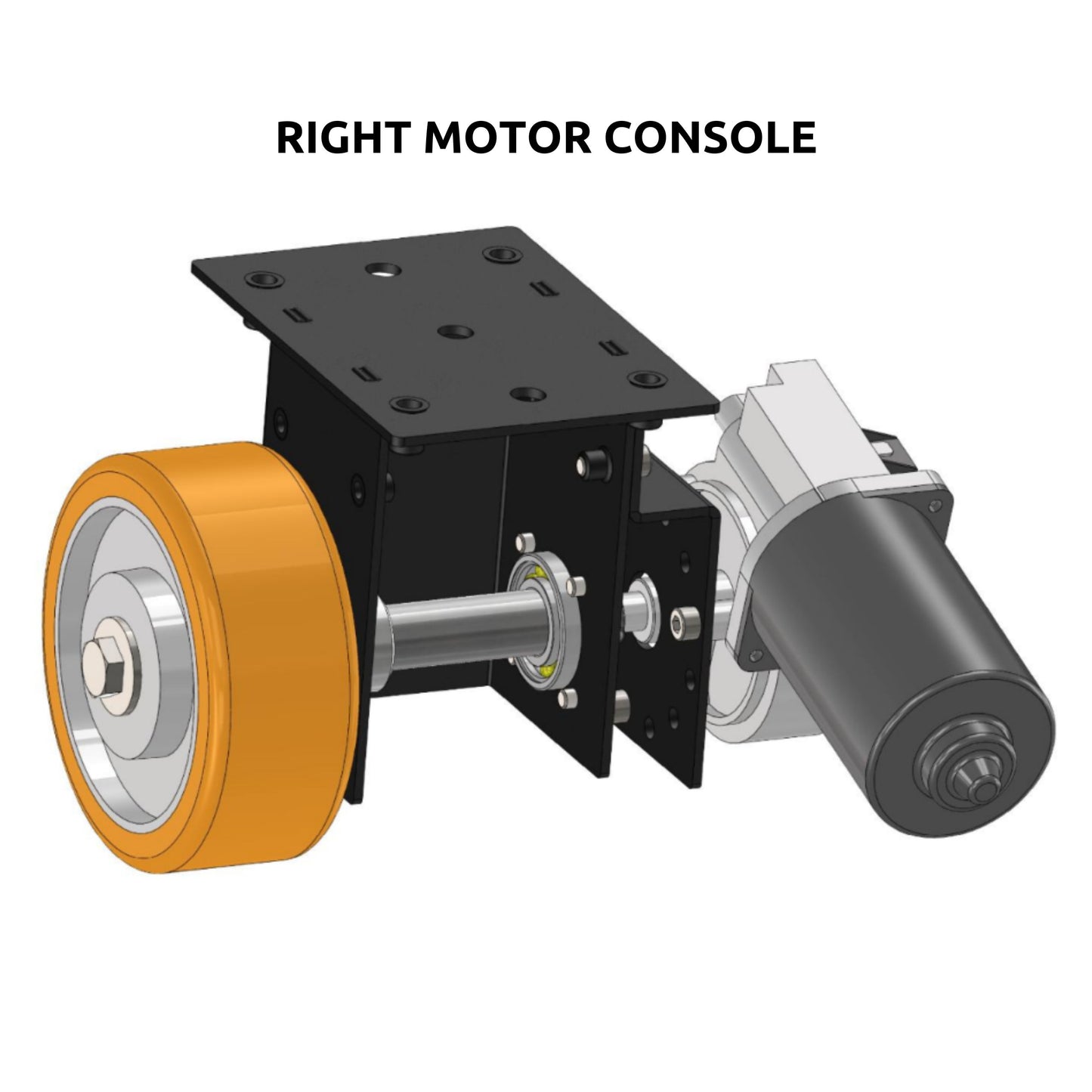 Motor Console 125mm Wheel