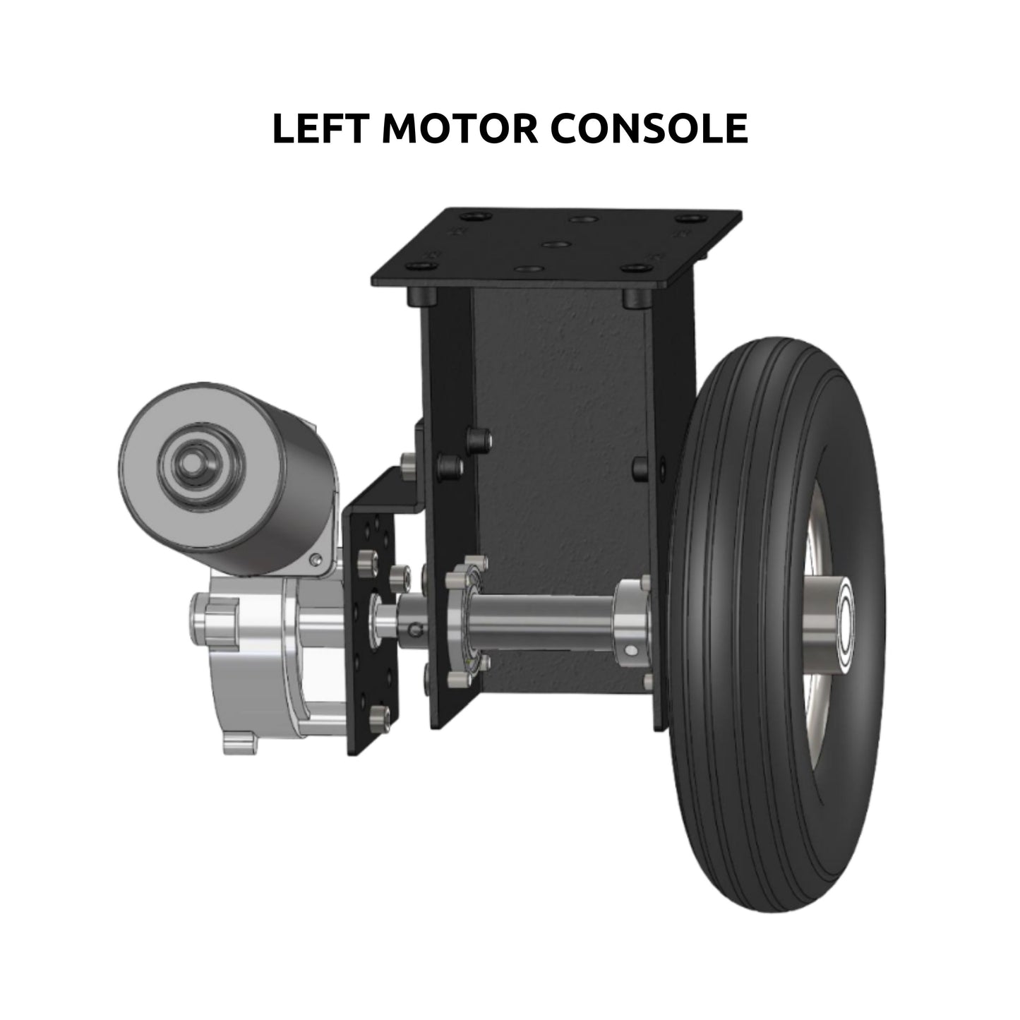 Motor Console 200mm Wheel