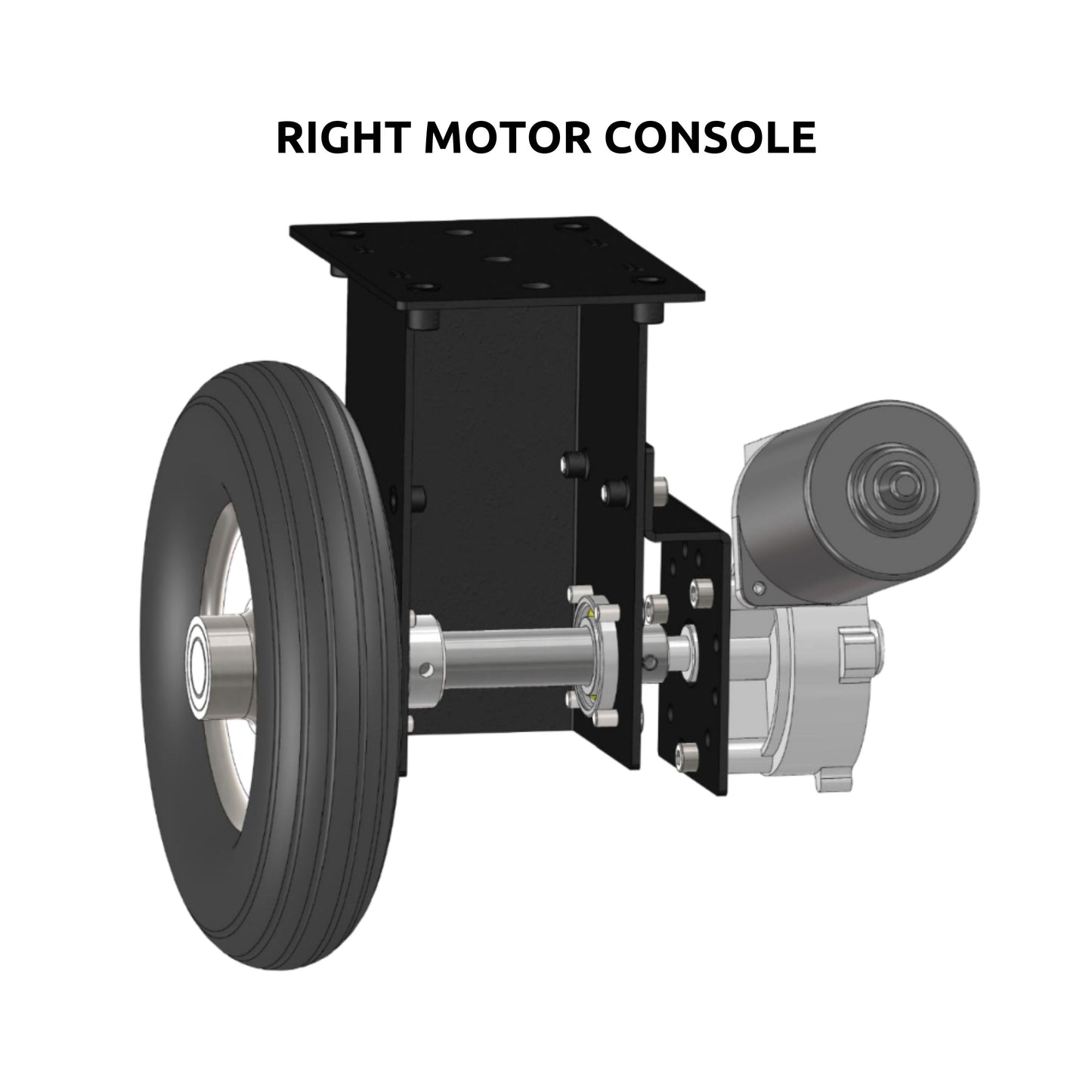Motor Console 200mm Wheel