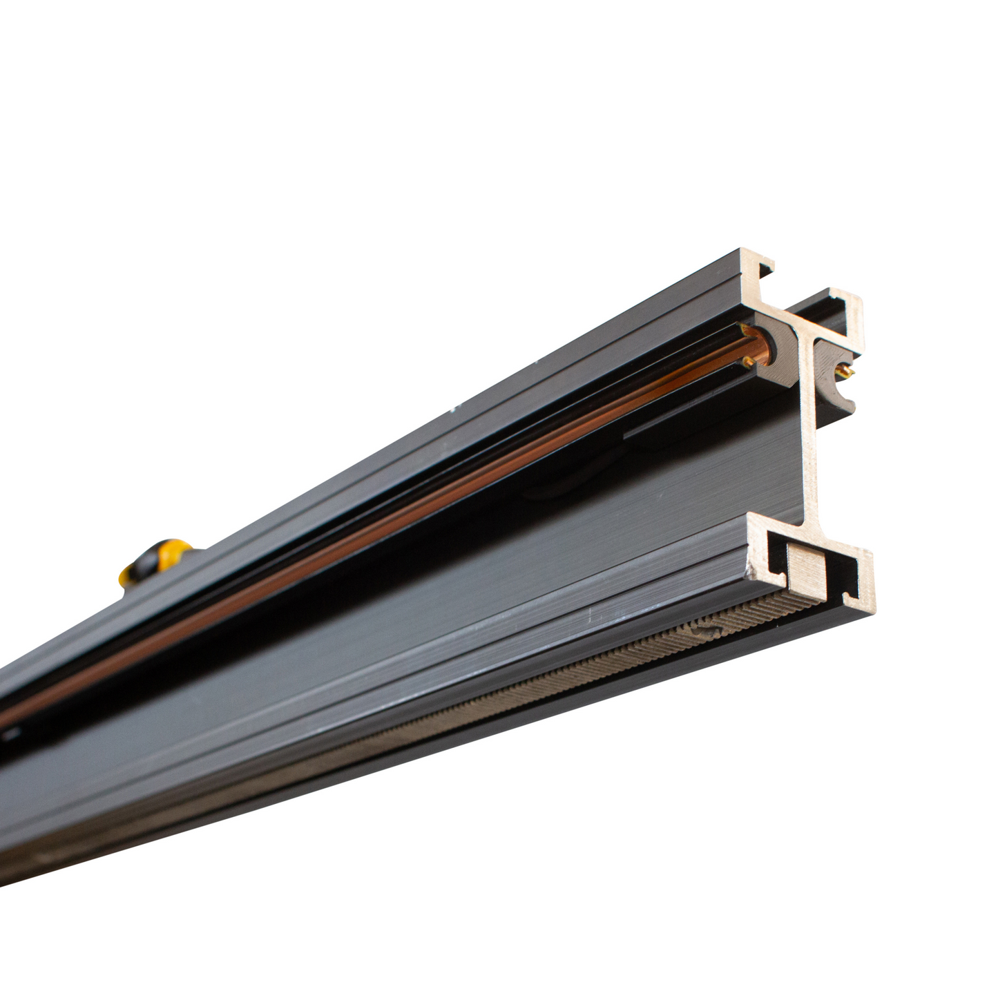 Track Profile with Tooth Rack and Conductor Rail