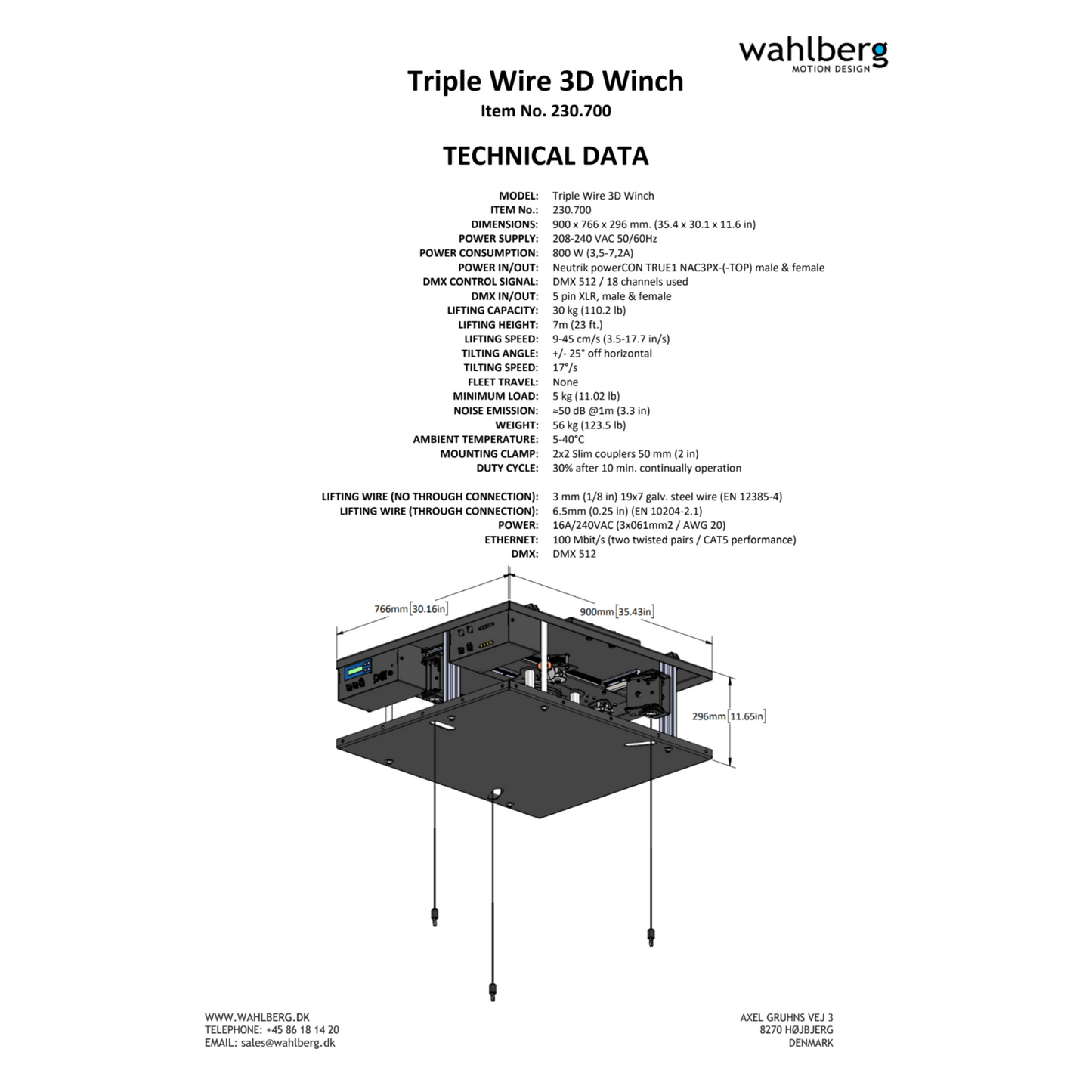Triple Winch