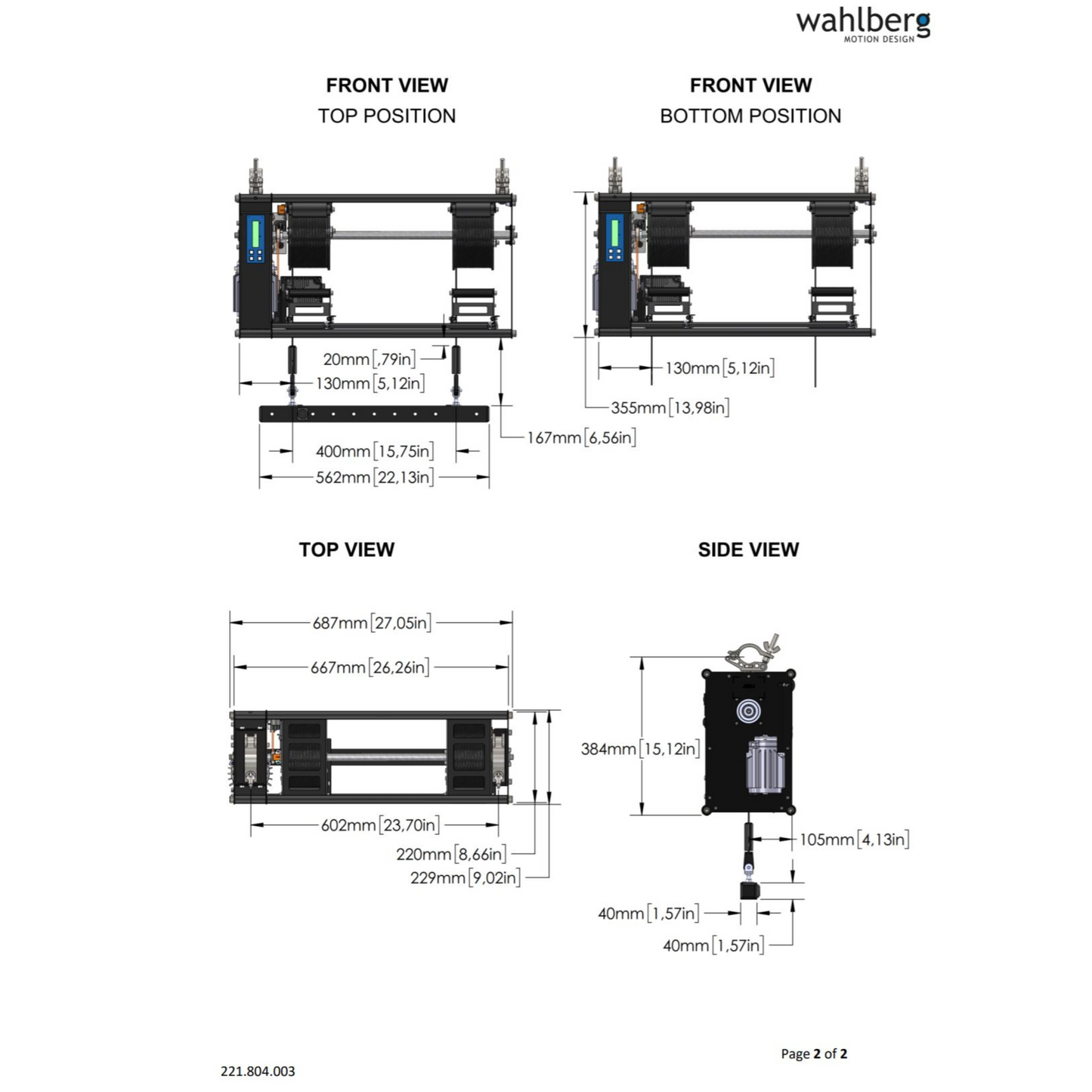 Winch 25 Double
