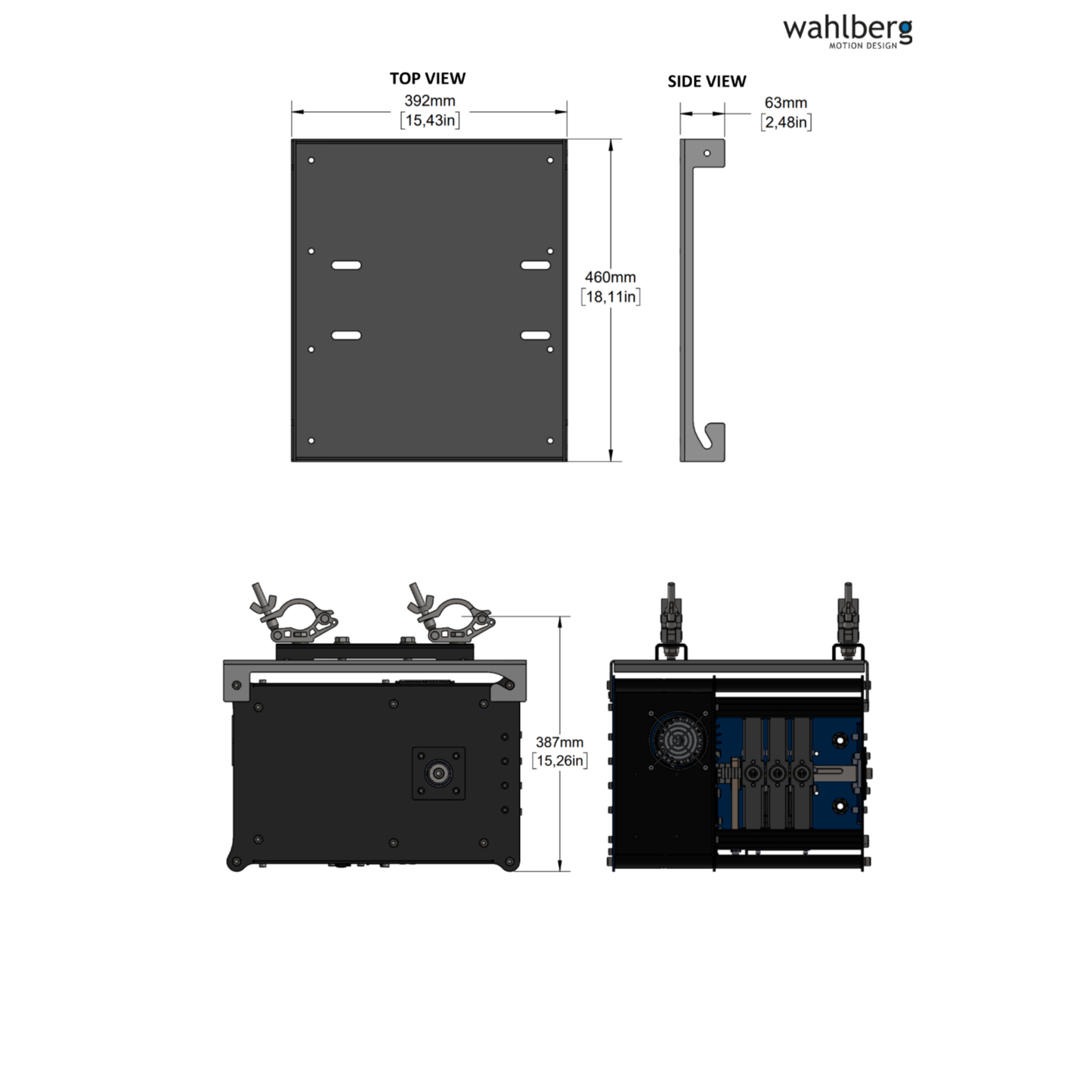 Winch 50 Pilewind Mounting Bracket