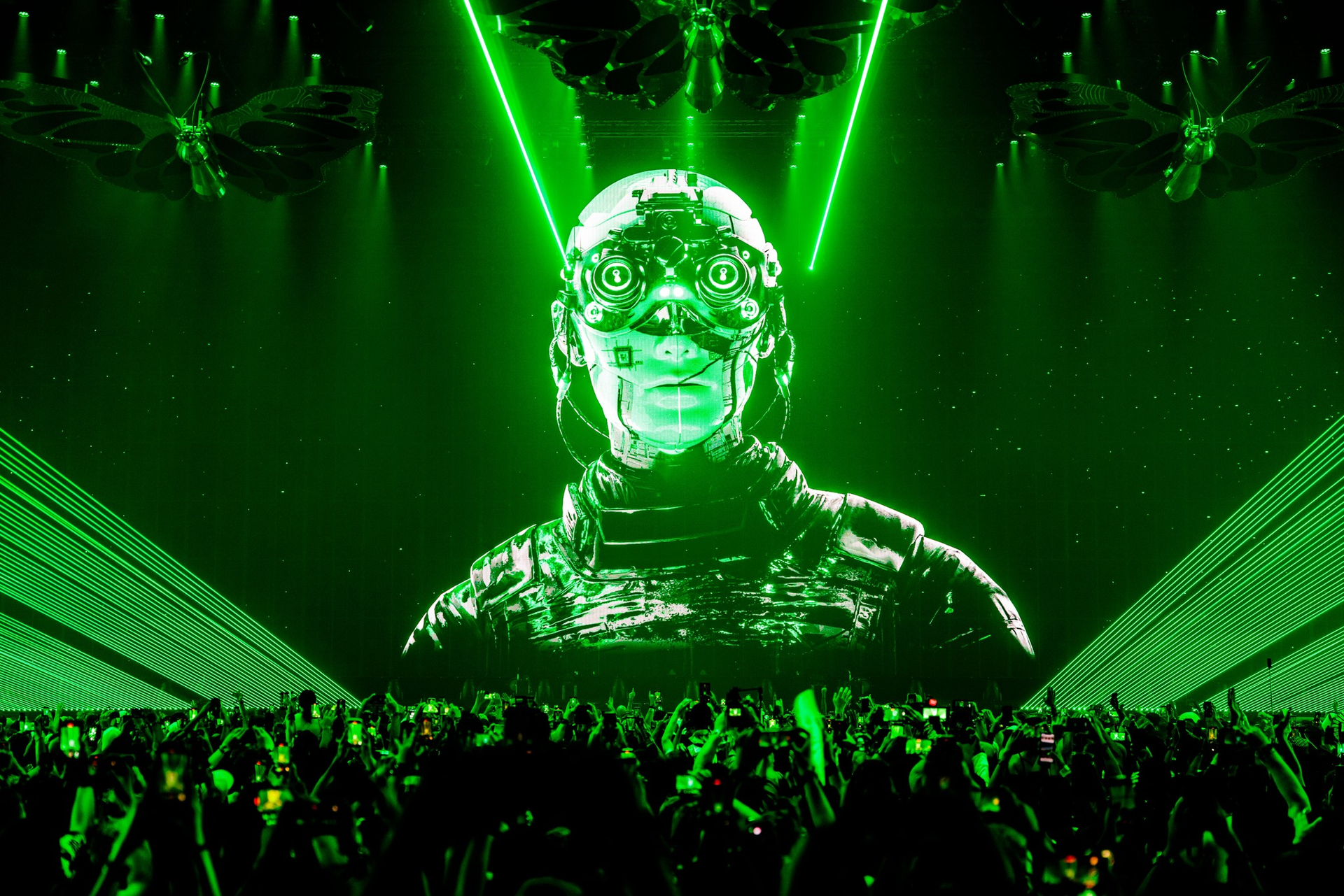 Amazing 'HOLO' show at Tomorrowland 2023, with our Winches and