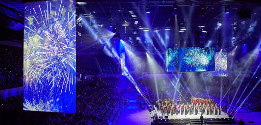 Australia Day in the arena Adelaide, January 2021.