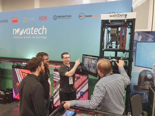 New Interactive Wahlberg Live Showroom on Roadshow Tour with Novatech