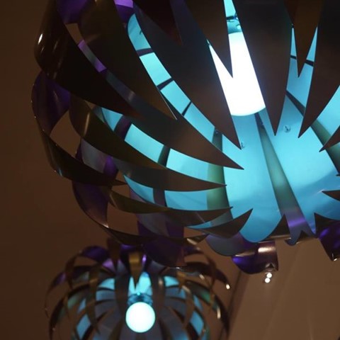 Motorised lamps at Tivoli Hotel 2015, Copenhagen