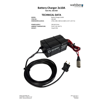 RC Battery Charger 2x10A