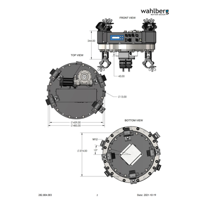 DMX Giga Rotator with Power and CAT5