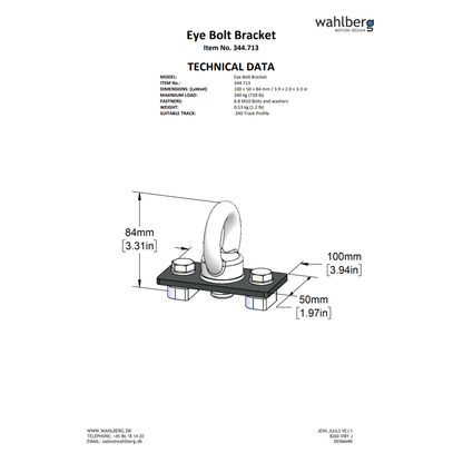 Eye Bolt Bracket