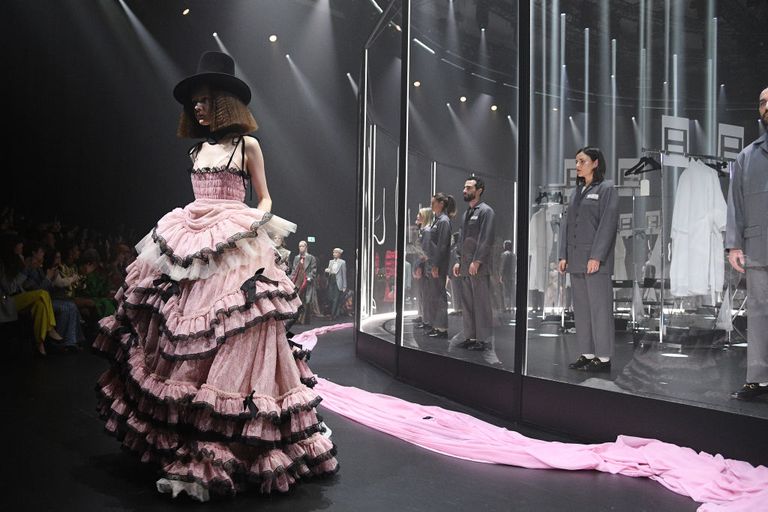 Gucci fashion show, Milan, February 2020, women's fall collection. –  Wahlberg