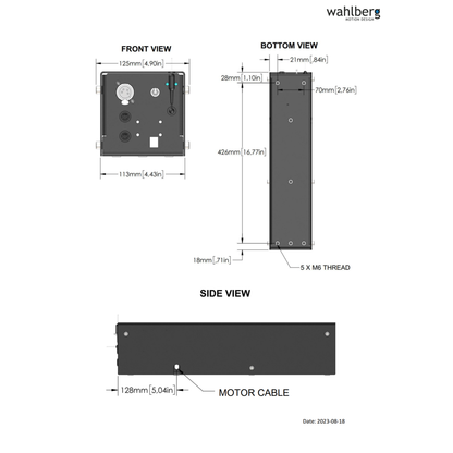 RC Control Box 2x12Ah
