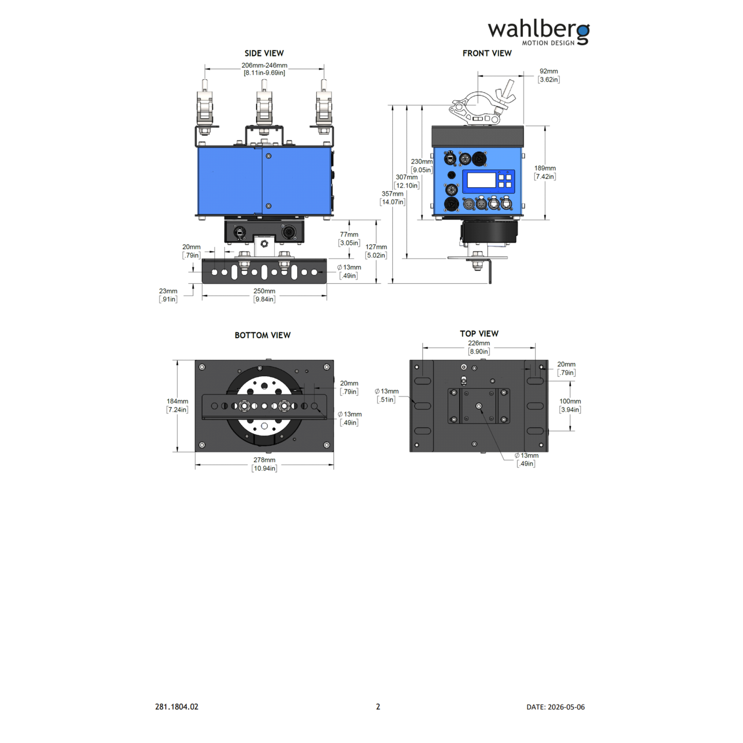 DMX Rotator with Power and CAT5e